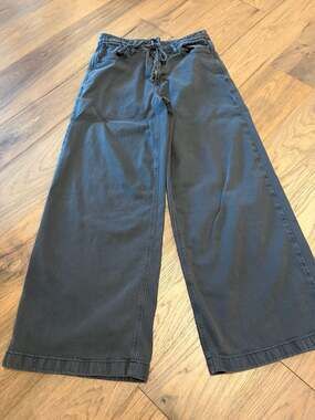 American Eagle Stretch Wide-Leg Pull-On Jeans